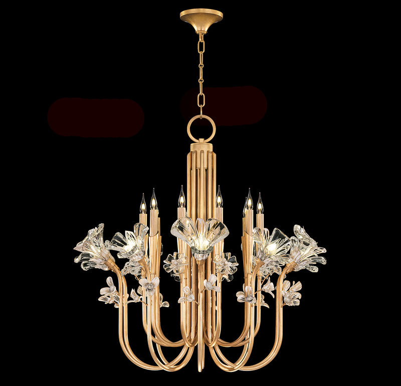 Fine Art - 915140-2ST - LED Chandelier - Azu - Gold