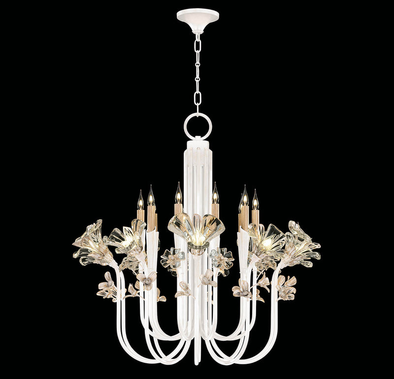 Fine Art - 915140-3ST - LED Chandelier - Azu - White