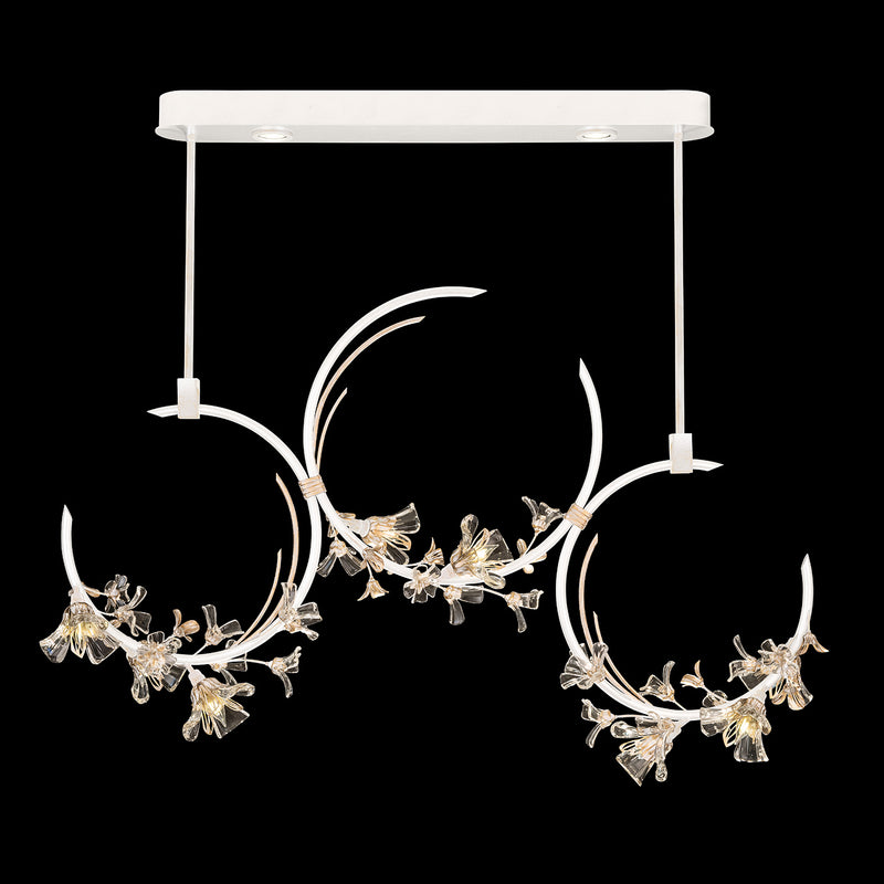 Fine Art - 915340-3ST - LED Pendant - Azu - White