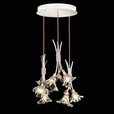 Fine Art - 916540-3ST - LED Pendant - Azu - White