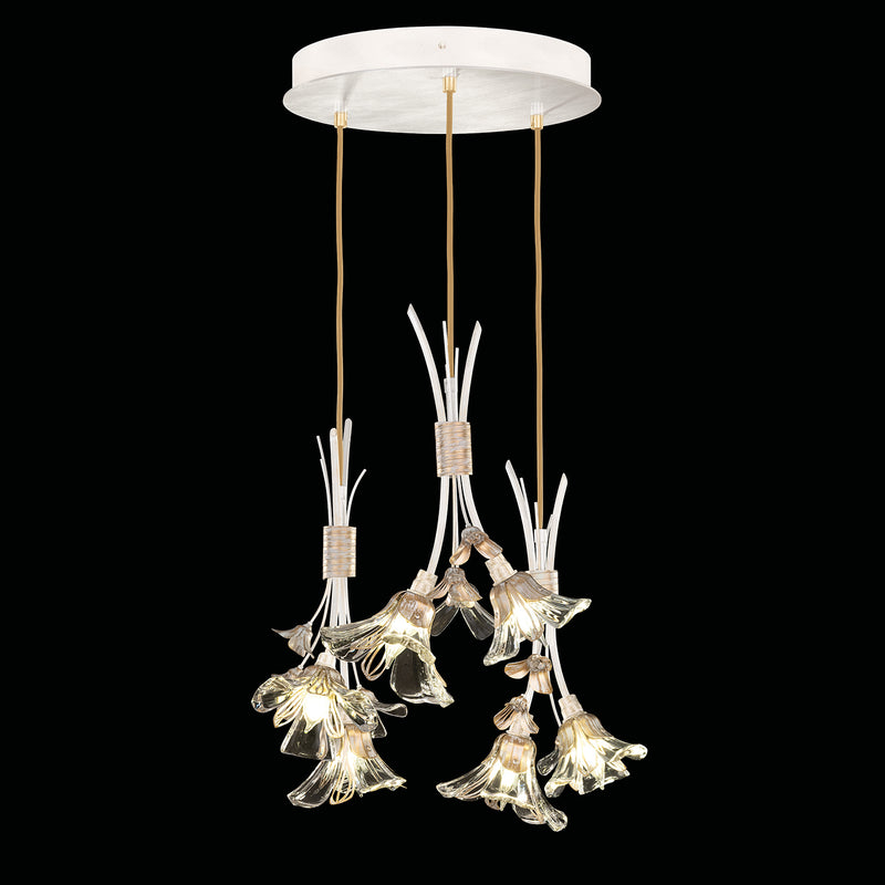 Fine Art - 916540-3ST - LED Pendant - Azu - White