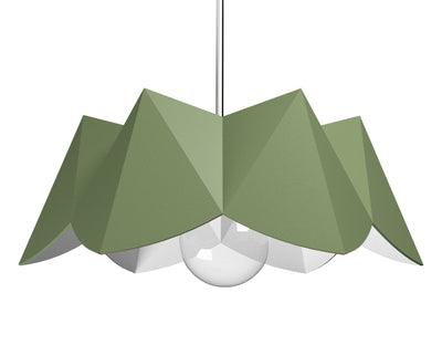 Accord Lighting - 1299.30 - LED Pendant - Physalis - Olive Green