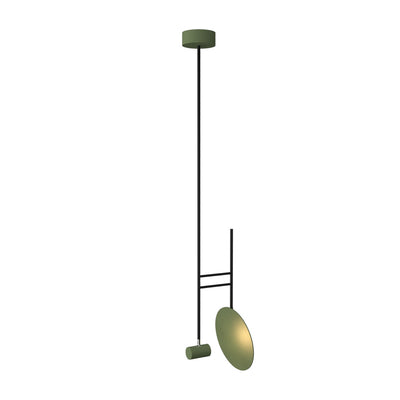 Accord Lighting - 1418.30 - LED Pendant - Dot - Olive Green