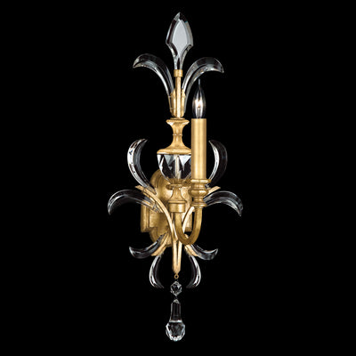 Fine Art - 704950-SF3 - One Light Wall Sconce - Beveled Arcs - Gold Leaf