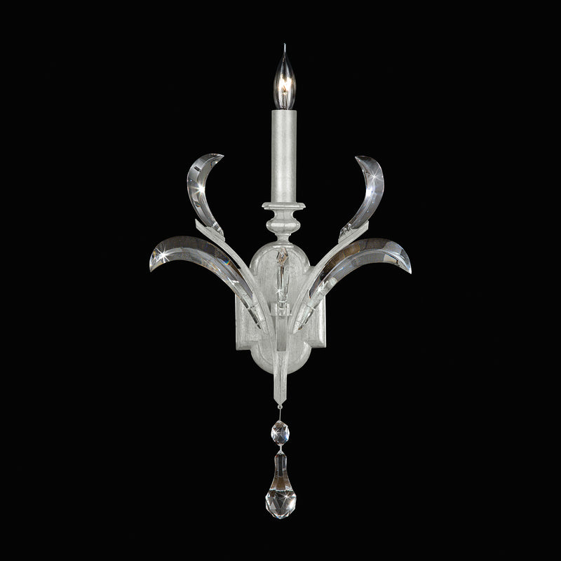 Fine Art - 705150-SF4 - One Light Wall Sconce - Beveled Arcs - Silver Leaf