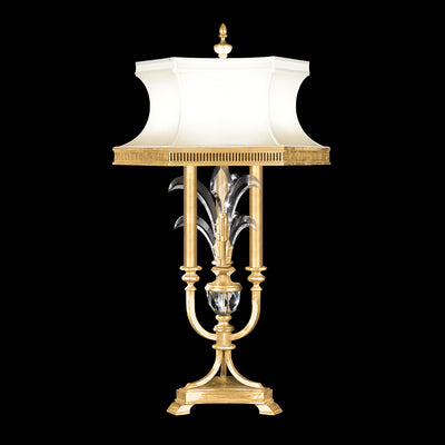 Fine Art - 738210-SF3 - Three Light Table Lamp - Beveled Arcs - Gold Leaf