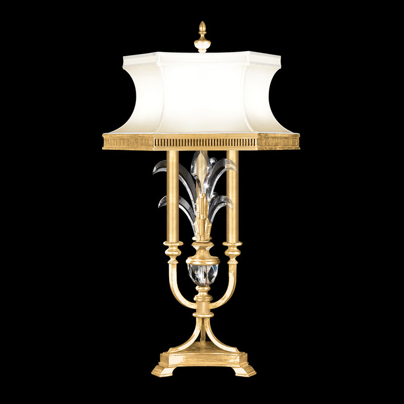 Fine Art - 738210-SF3 - Three Light Table Lamp - Beveled Arcs - Gold Leaf