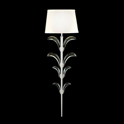 Fine Art - 738450-SF4 - One Light Wall Sconce - Beveled Arcs - Silver Leaf