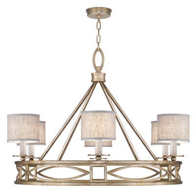 Fine Art - 887640-SF31 - Six Light Chandelier - Cienfuegos - Gold Leaf