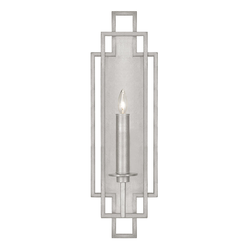 Fine Art - 889350-SF4 - One Light Wall Sconce - Cienfuegos - Silver Leaf