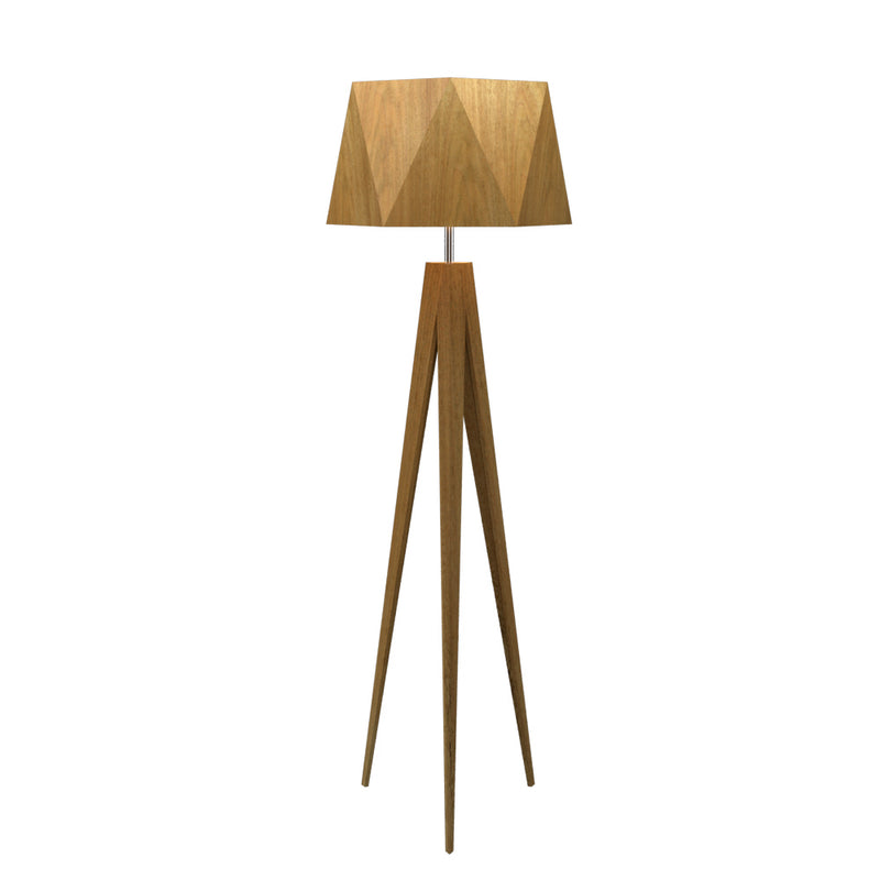 Accord Lighting - 3034.09 - LED Floor Lamp - Facet - Louro Freijo