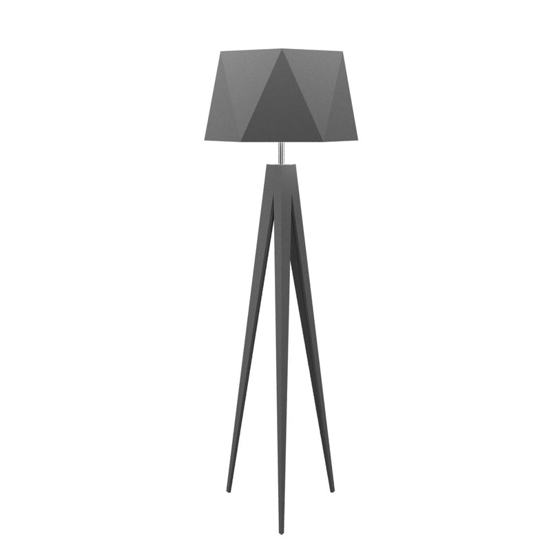 Accord Lighting - 3034.39 - LED Floor Lamp - Facet - Lead Grey