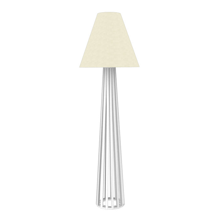 Accord Lighting - 361.07 - LED Floor Lamp - Slatted - White
