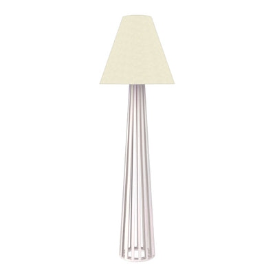 Accord Lighting - 361.25 - LED Floor Lamp - Slatted - Iredesent White