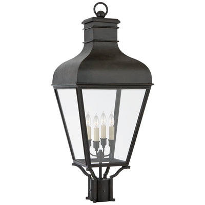 Visual Comfort Signature - CHO 7160FR-CG - Four Light Post Mount - Fremont - French Rust