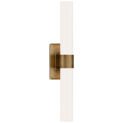 Visual Comfort Signature - S 2164HAB-WG - Two Light Wall Sconce - Presidio - Hand-Rubbed Antique Brass