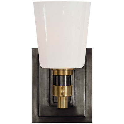 Visual Comfort Signature - TOB 2152BZ/HAB-WG - One Light Wall Sconce - Bryant2 - Bronze and Hand-Rubbed Antique Brass