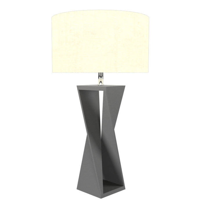 Accord Lighting - 7044.39 - LED Table Lamp - Spin - Lead Grey