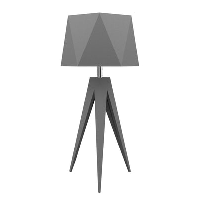 Accord Lighting - 7048.39 - LED Table Lamp - Facet - Lead Grey