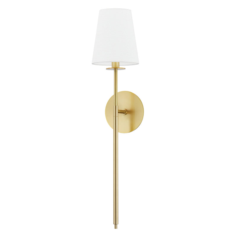 Hudson Valley - 2061-AGB - One Light Wall Sconce - Niagara - Aged Brass