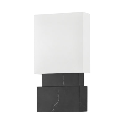 Hudson Valley - 3652-BM - Two Light Wall Sconce - Haight - Black Marble