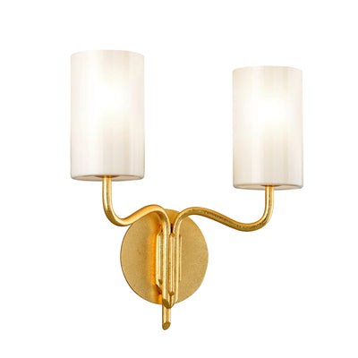 Troy Lighting - B7492-GL - Two Light Vanity - Juniper - Textured Gold Leaf