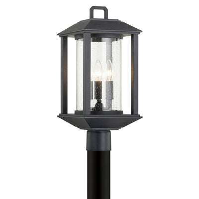 Troy Lighting - P7285-FOR - Three Light Post Lantern - Mccarthy - Weathered Graphite
