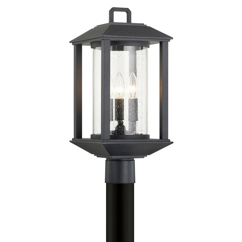 Troy Lighting - P7285-FOR - Three Light Post Lantern - Mccarthy - Weathered Graphite