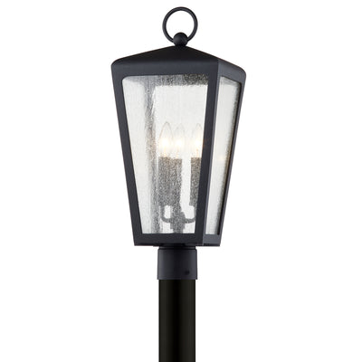 Troy Lighting - P7605-TRN - Three Light Post Lantern - Mariden - Textured Black
