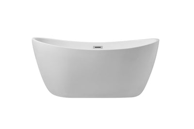 Elegant Lighting - BT10354GW - Bathtub - Ines - Glossy White