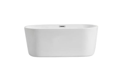 Elegant Lighting - BT10659GW - Bathtub - Odette - Glossy White