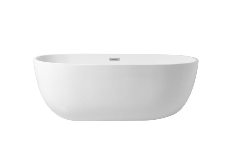 Elegant Lighting - BT10767GW - Bathtub - Allegra - Glossy White