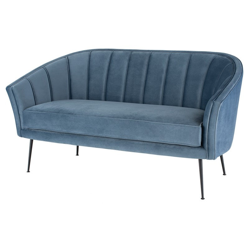 Nuevo - HGSC476 - Double Seat Sofa - Aria - Dusty Blue