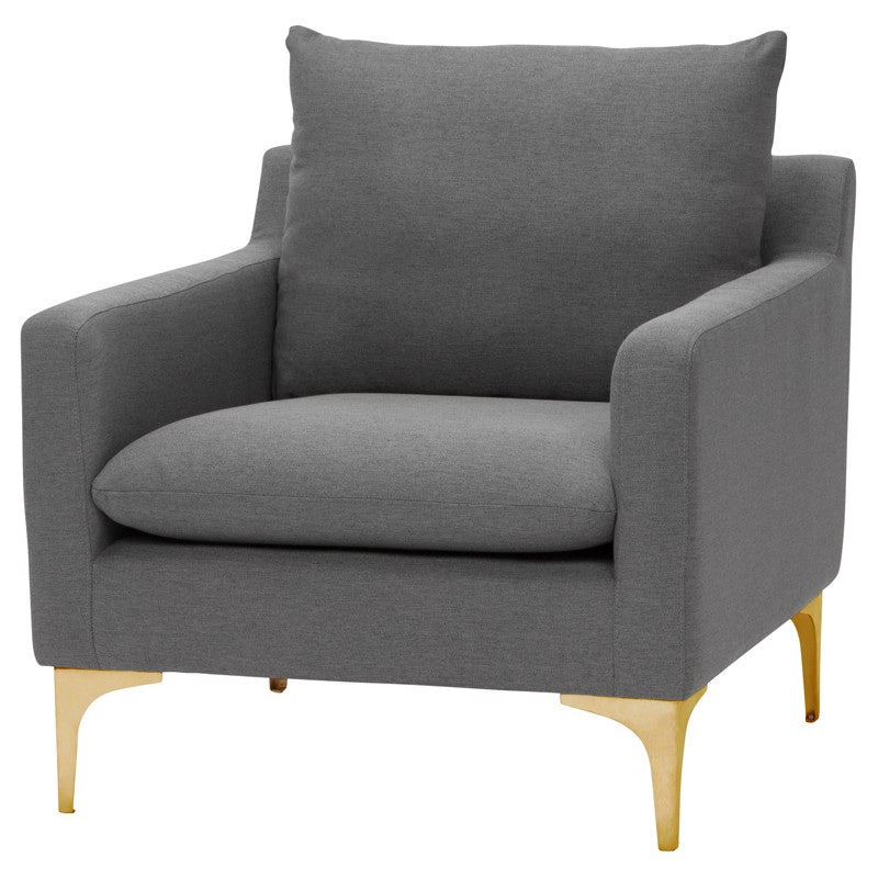 Nuevo - HGSC499 - Occasional Chair - Anders - Slate Grey