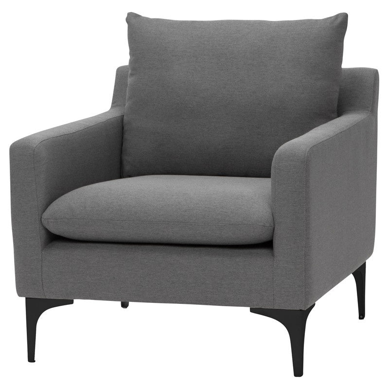 Nuevo - HGSC503 - Occasional Chair - Anders - Slate Grey