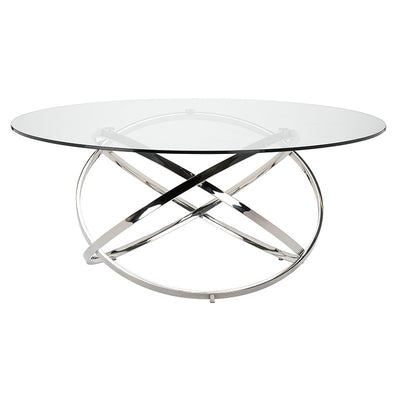 Nuevo - HGTB451 - Dining Table - Infinity - Silver