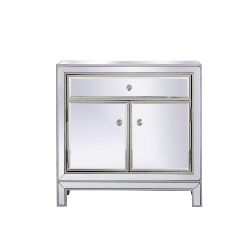 Elegant Lighting - MF71034S - Cabinet - Modern - Antique Silver