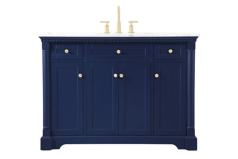 Elegant Lighting - VF53048BL - Bathroom Vanity Set - Clarence - Blue