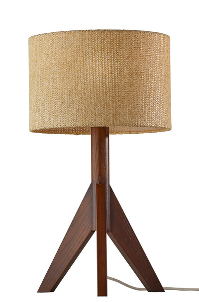 Adesso Home - 3207-15 - Table Lamp - Eden - Walnut Rubberwood