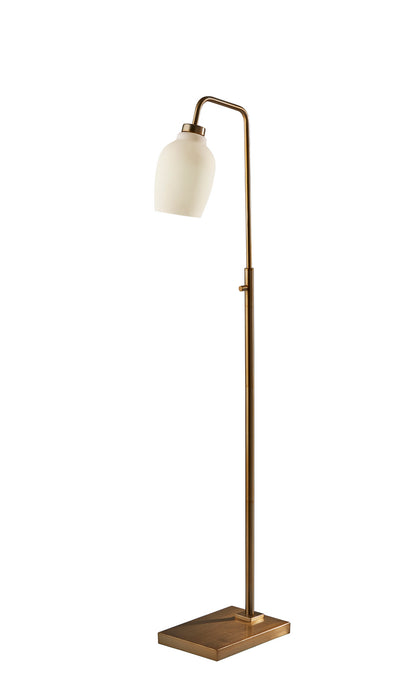 Adesso Home - 3546-21 - Floor Lamp - Clara - Antique Brass