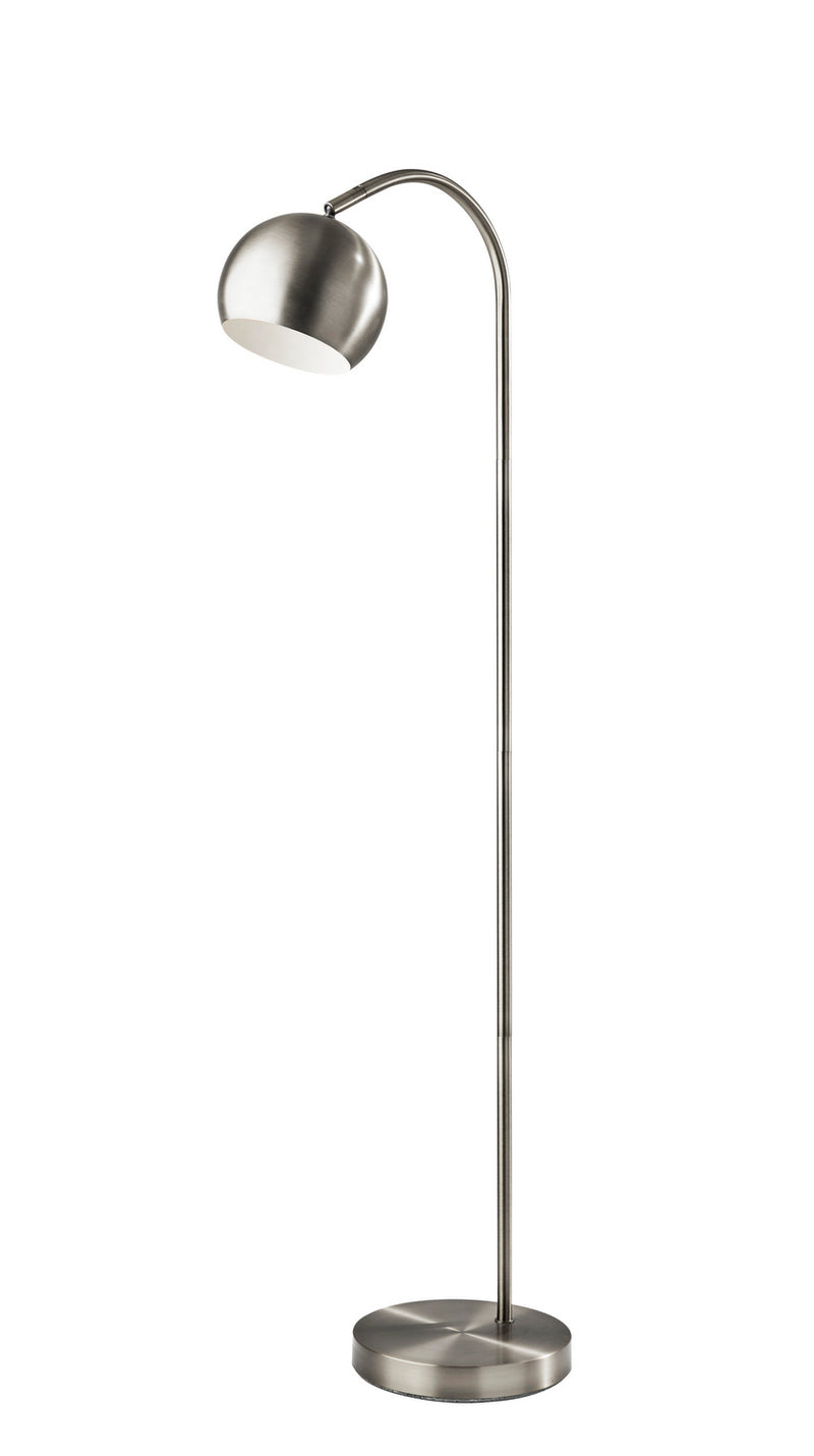Adesso Home - 5138-22 - Floor Lamp - Emerson - Brushed Steel