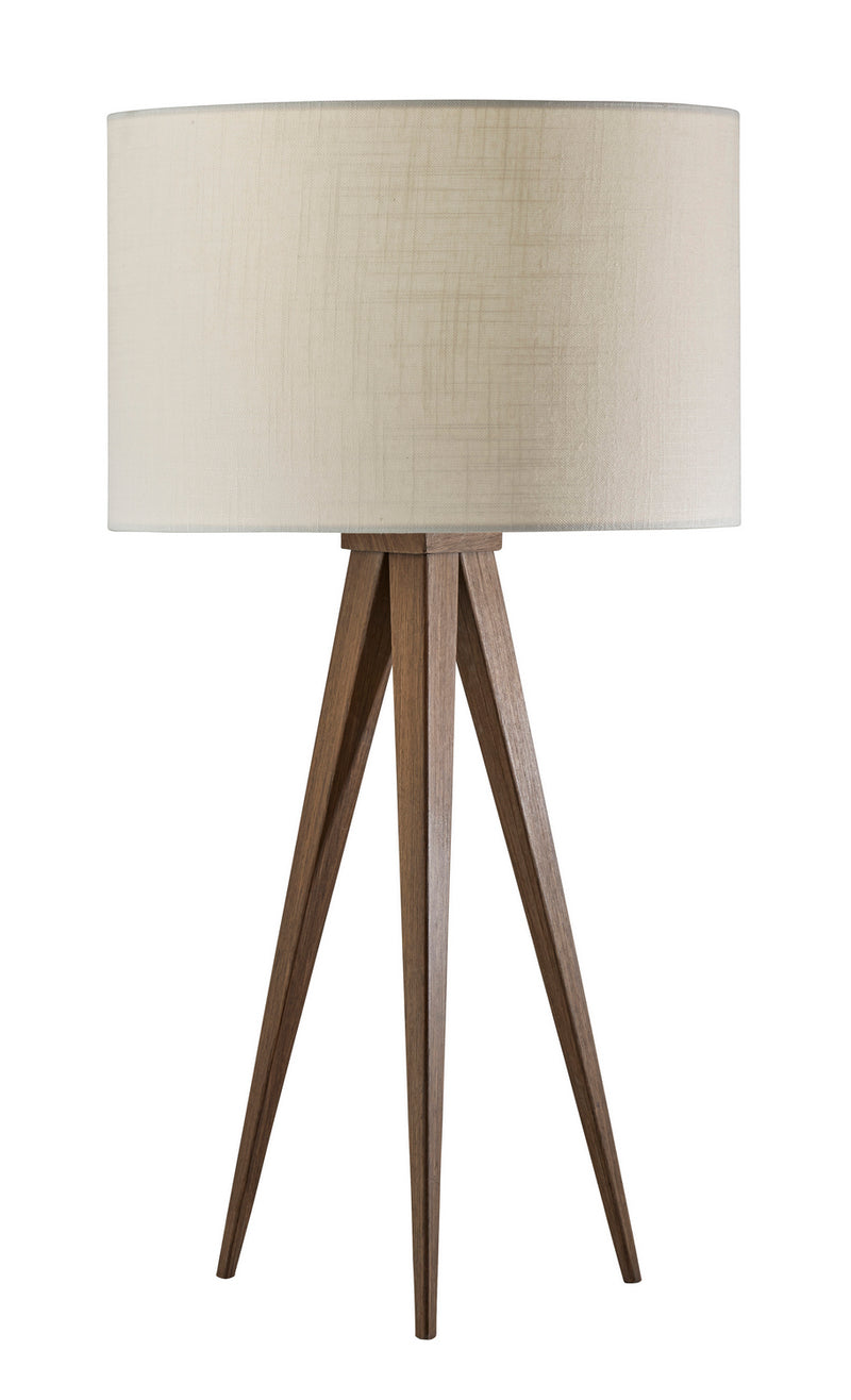 Adesso Home - 6423-15 - Table Lamp - Director - Metal W. Rosewood Veneer