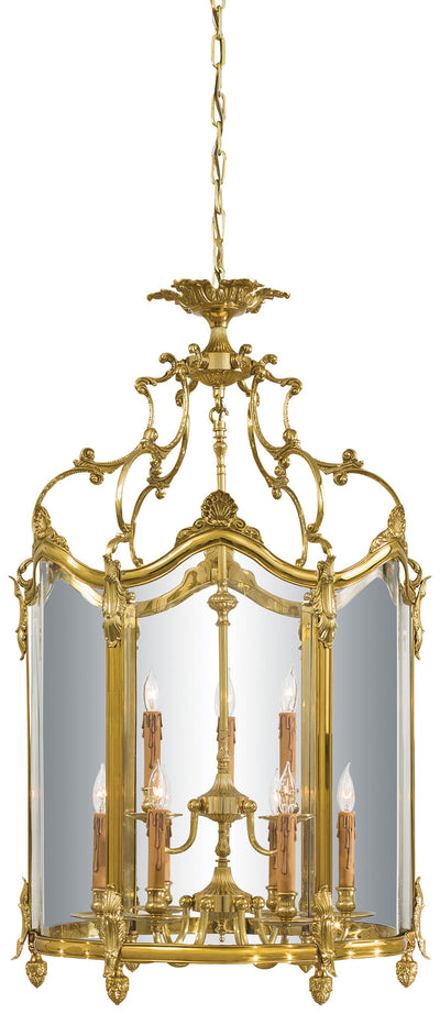 Metropolitan - N2334 - Nine Light Foyer Pendant - Metropolitan Collection - French Gold