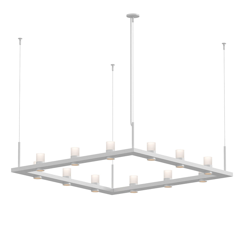 Sonneman - 20QWS04C - LED Pendant - Intervals - Satin White