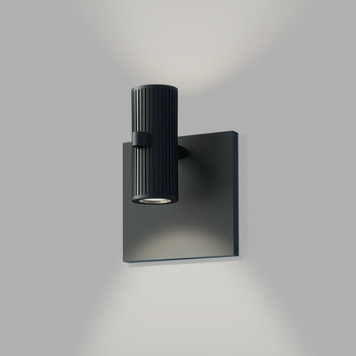 Sonneman - SLS0216 - One Light Wall Sconce - Suspenders - Satin Black