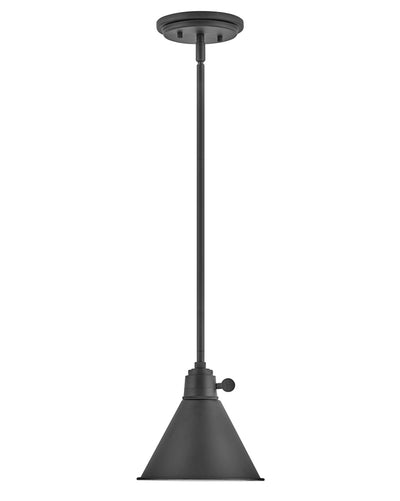 Hinkley - 3697BK - LED Pendant - Arti - Black