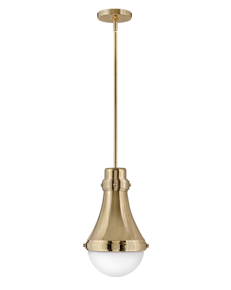Hinkley - 39057BBR - LED Pendant - Oliver - Bright Brass