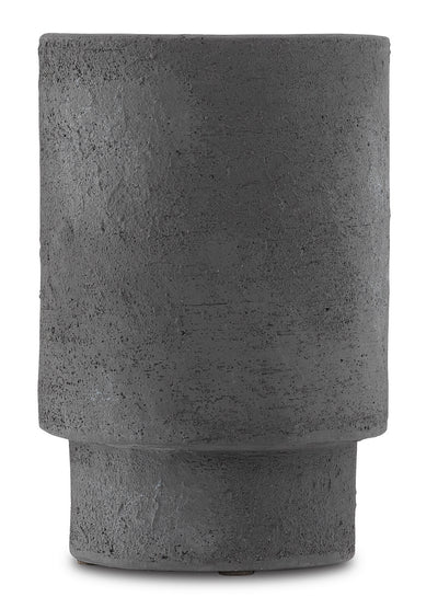 Currey and Company - 1200-0184 - Vase - Tambora - Black Ash