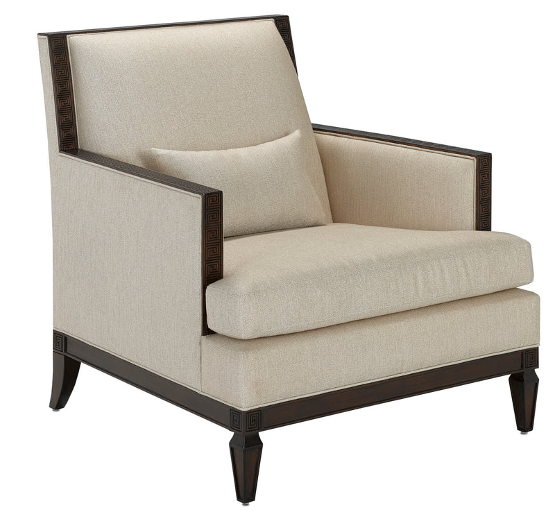 Currey and Company - 7000-0332 - Chair - Barry Goralnick - Dark Walnut