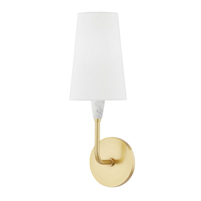 Mitzi - H521101-AGB - One Light Wall Sconce - Janice - Aged Brass